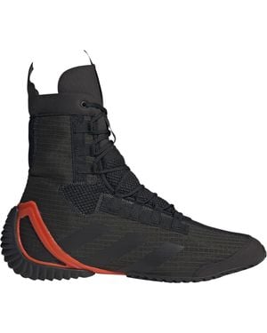 adidas Speedex 23 Mid Cut Boxing Boots - Black