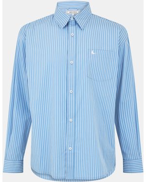 Jack Wills Jw Long-Sleeve Plain Shirt - Blue