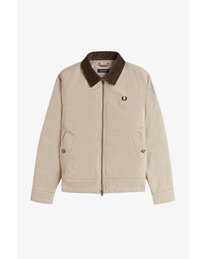 Fred Perry Caban Barn Jacket - Natural