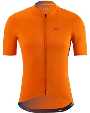 Dhb Blok Classic Short Sleeve Jersey - Orange