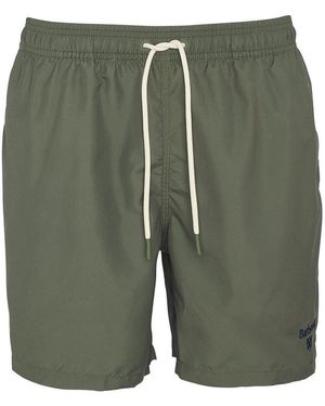 Barbour Logo Swim Shorts - Green