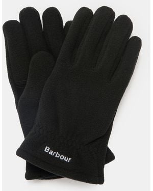 Barbour Coalford Fleece Gloves - Black