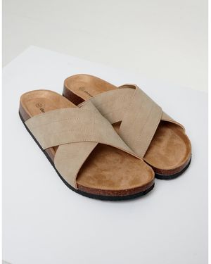 Threadbare Atlante Flat Sandal - Natural