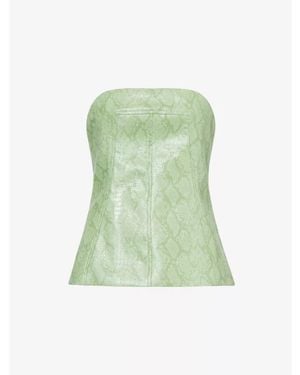Amy Lynn Bandeau Top - Green