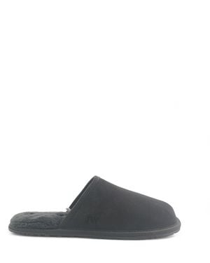 Jack Wills Mule Slippers - Blue
