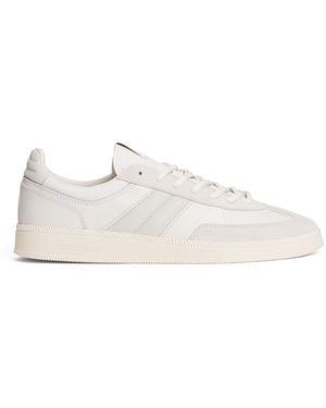 Tommy Hilfiger Greenwich Leather Low-Top Trainers - White