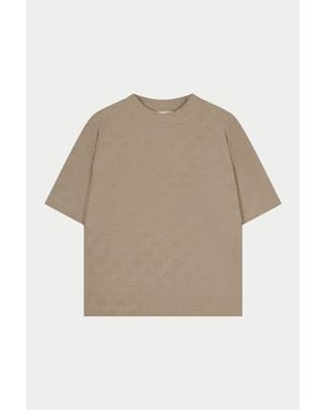 The Couture Club Oversized Fit T-Shirt - Natural