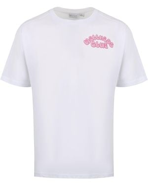 Miso Bubble Regular Fit T-Shirt - White