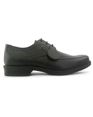 Pretty Green Glinton Lace Moc Toe Formal Shoes - Black