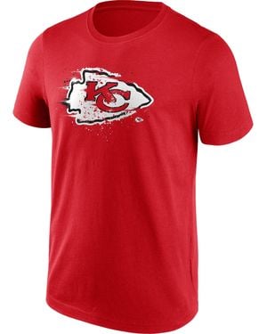 Nfl Splatter Tee Adults - Red