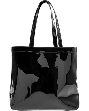 Jack Wills Jw Patent Tote - Black