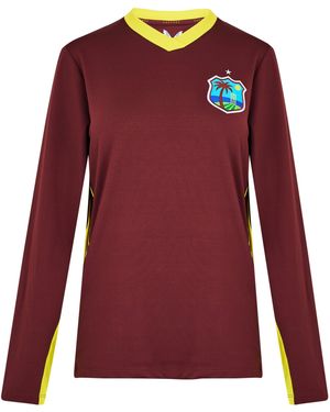 Castore West Indies Long-Sleeve Replica Jumper - Red