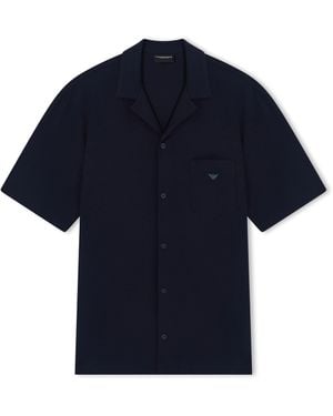 Emporio Armani Loungewear Shirt - Blue