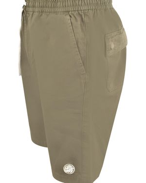 Pretty Green Casual Woven Tracksuit Shorts - Green