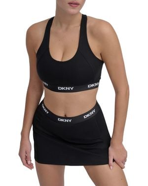 DKNY Medium Impact Sports Bra - Black