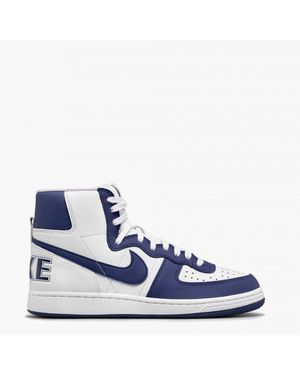 Comme des Garçons High-Top Trainers - White