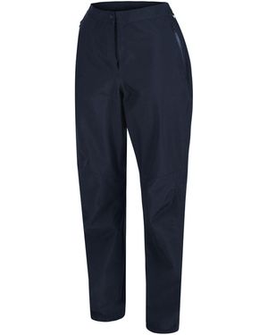 Regatta Highton Waterproof Overtrousers (Short - Blue