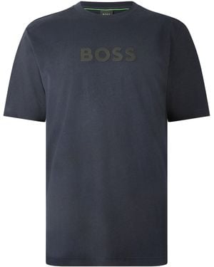 BOSS Ts Logo 10274735 01 - Blue