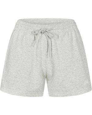 New Balance Nb Fterry Sho Ahh Larg Jogger Short - Grey