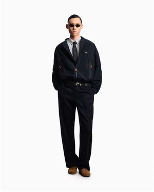 Emporio Armani Blouson Jacket - Black