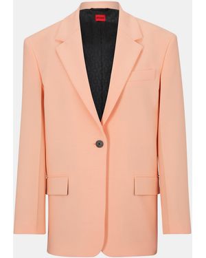 HUGO Agura Tailored Blazer - Pink