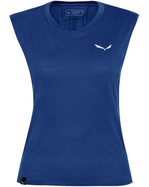 Salewa Pedroc Tanktop - Blue