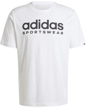 adidas Graphic Logo T-Shirt - White