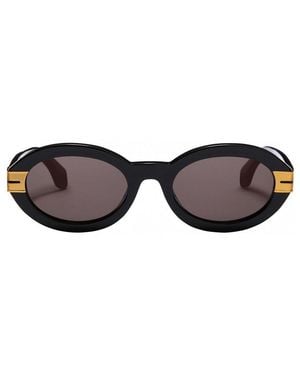 Palm Angels Miracle Cat Eye Sunglasses - Brown