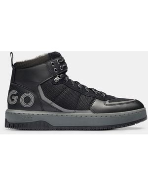 HUGO Kilian Hito Hkmx High-Top Trainers - Black
