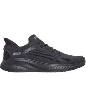Skechers Bobs Sport Squad Chaos Slip On Trainers - Blue