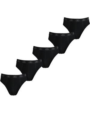GIORGIO Essential 5-pack Briefs - Black