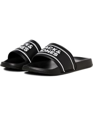 Jack & Jones Pool Sliders - Black