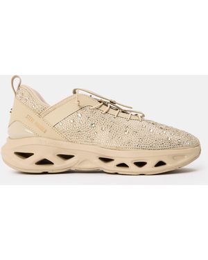 Steve Madden Surge Low-Top Trainers - Natural