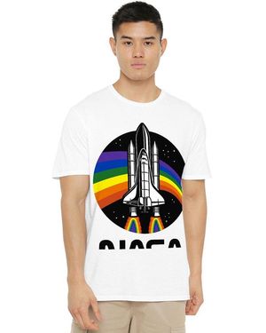 NASA Cotton T-Shirt - White