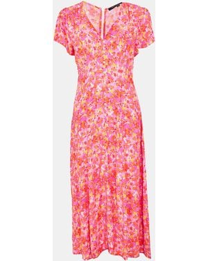 French Connection Delph Tea Dress - Pink