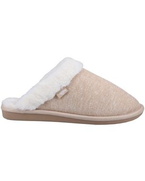 Rocket Dog Rosie Skirball Jersey Mule Slippers - Natural