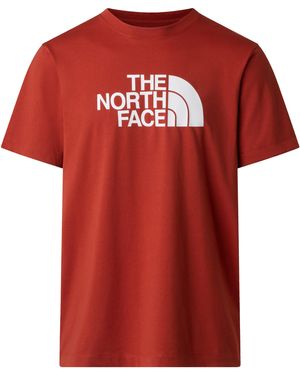 The North Face Regular Fit Short Sleeve T-Shirt - Red