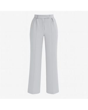 I Saw It First Jersey Tailored Trousers - Grey