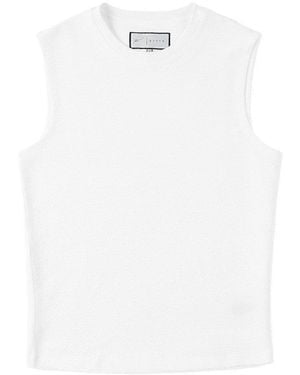 PREVU Ottoman Tank - White