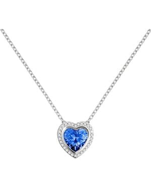 Radley Sterling Stone Heart Necklace - Blue