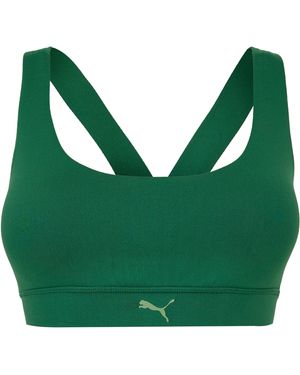 PUMA W Train Mid Impact Bra Medium Sports - Green