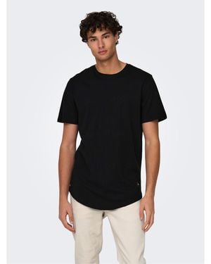 Only & Sons Oversized T-Shirt - Black