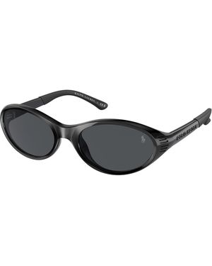 Polo Ralph Lauren 0Ph4197U Wayfarer Sunglasses - Black