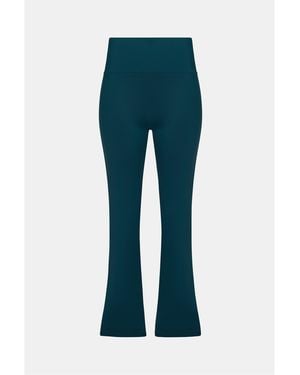 Red Run Flared Legging - Blue