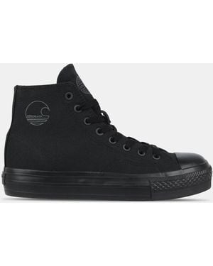 SoulCal & Co California High Top Platform Trainers - Black