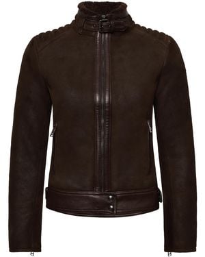 Belstaff Silverlake Leather Jacket - Black