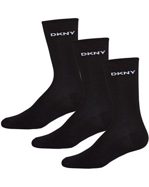 DKNY Paige Sock 3Pack - Black