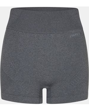 Usa Pro Usap Seamless 3 Inch Shorts - Grey