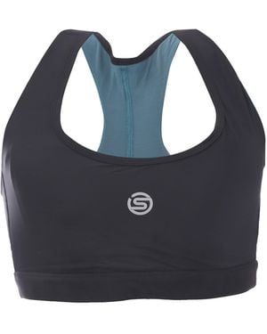 Skins Active Medium Impact Sports Bra - Blue