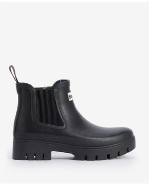 Barbour Halton Ankle Wellingtons - Black